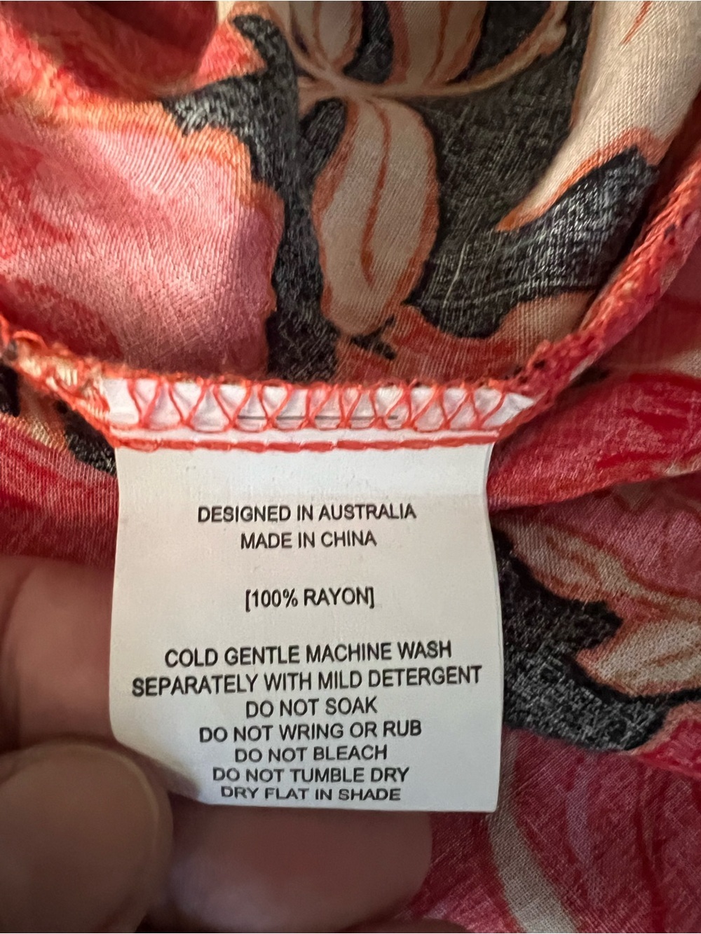 Anthropologie Abel The Label Vivid Dreams Boho Bright Floral Maxi Dress Sz M - Picture 13 of 14